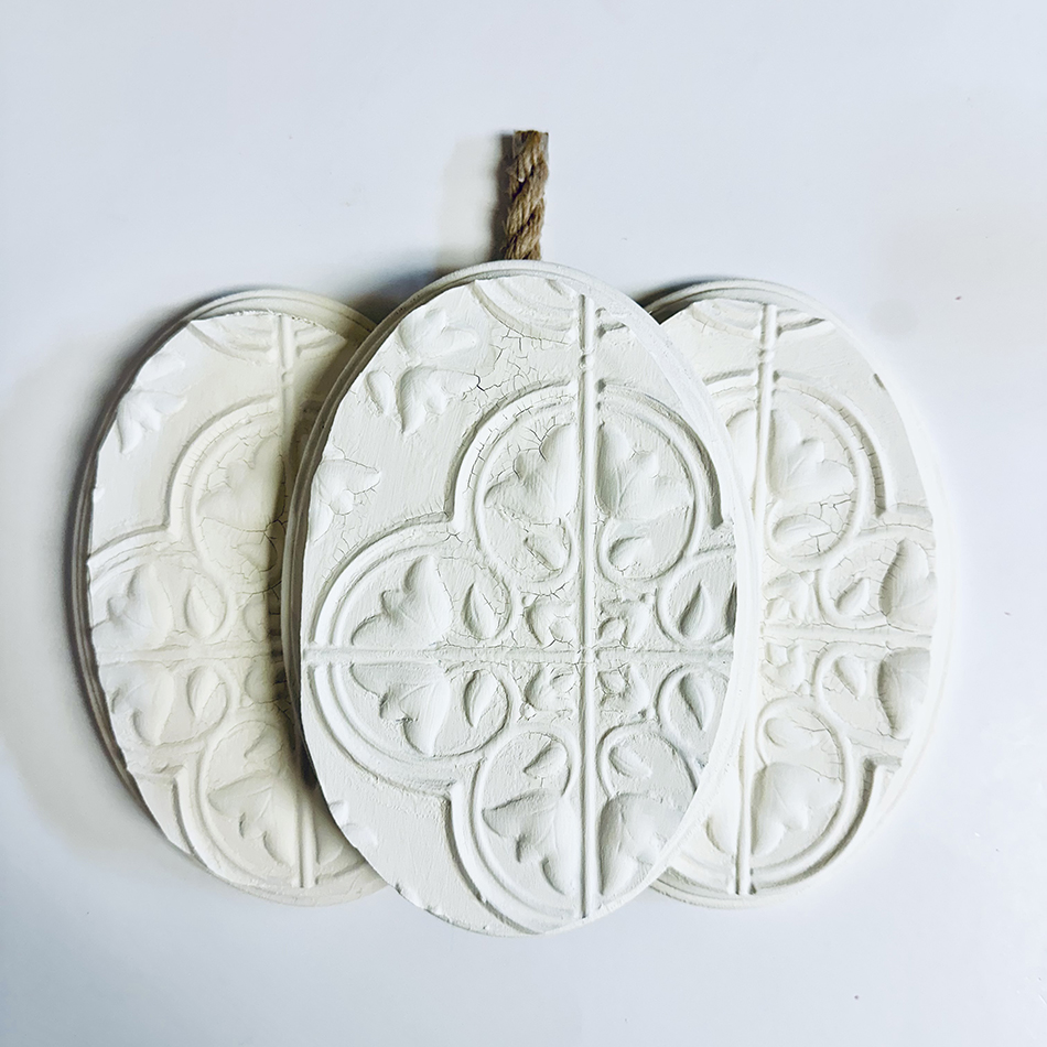 Dollar Tree Tin Pumpkin step 6