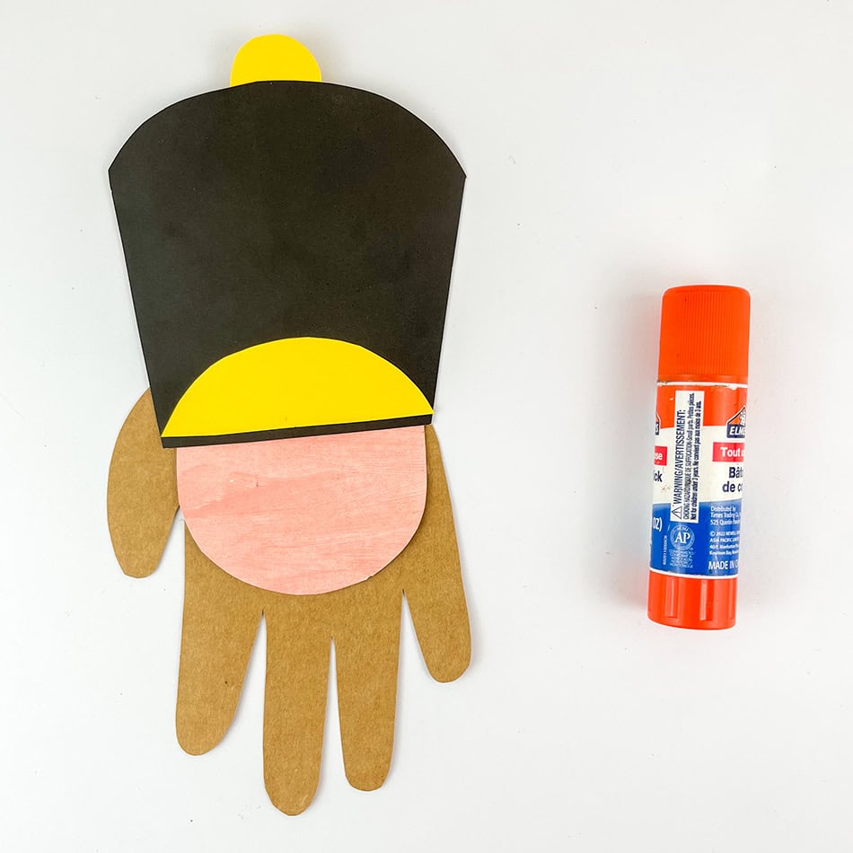 Handprint Nutcracker Step 5