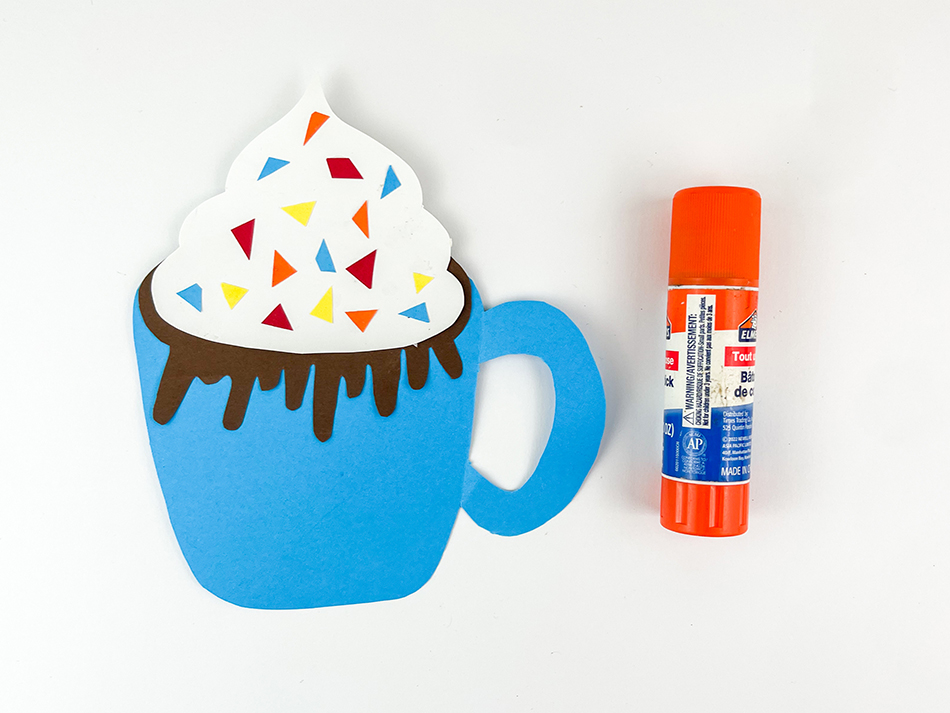 Hot Chocolate Mug Craft Step 6