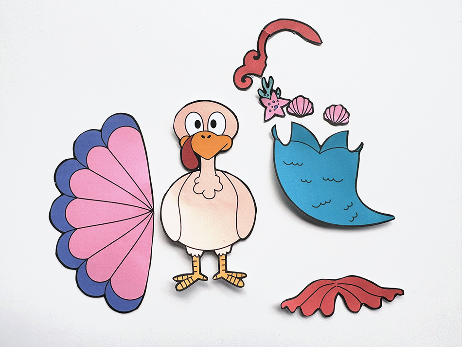 Mermaid Turkey Disguise 1
