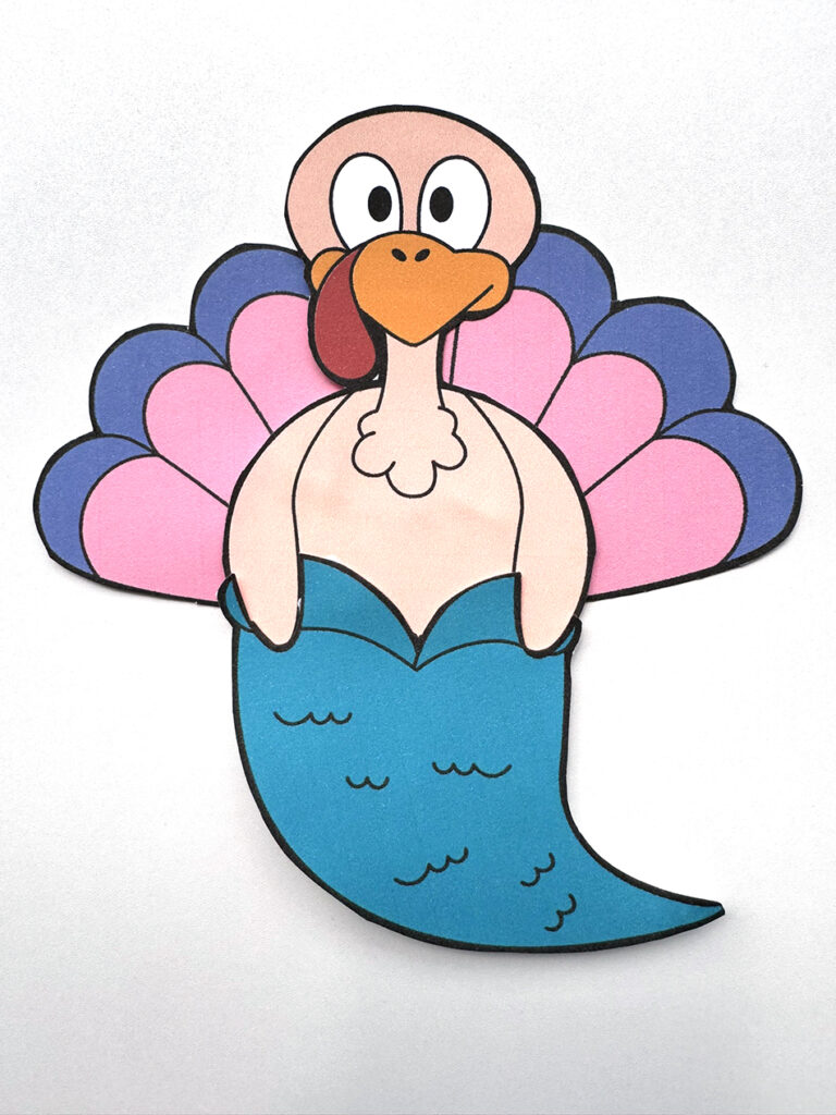 Mermaid Turkey Disguise 3