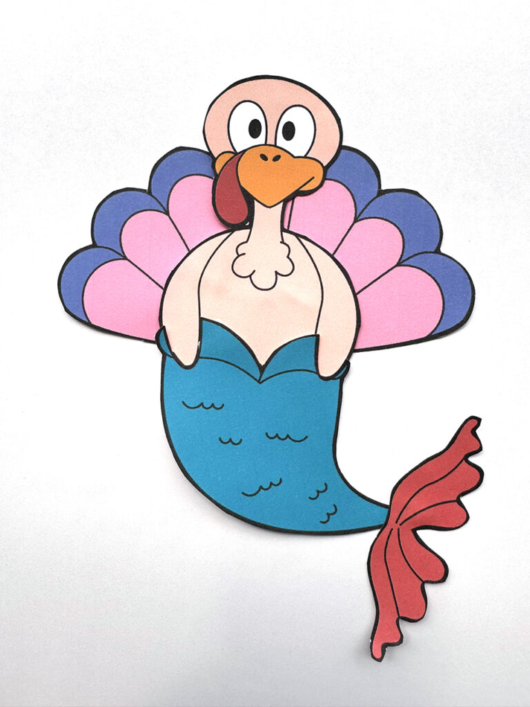 Mermaid Turkey Disguise 4