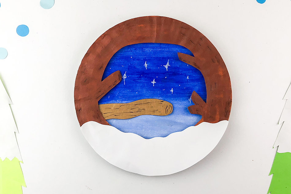 Moving Owl Craft Step 10