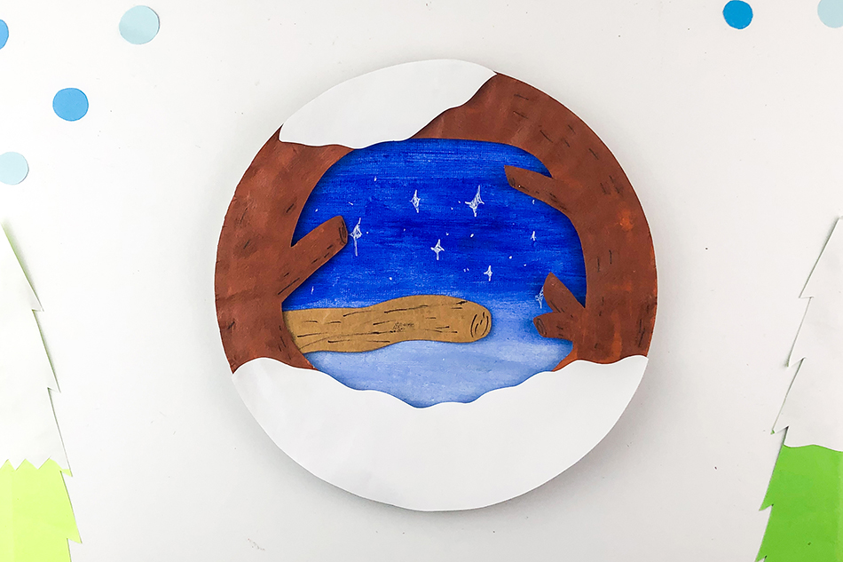 Moving Owl Craft Step 11