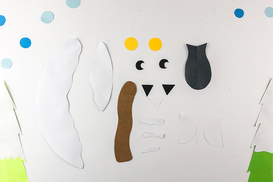 Moving Owl Craft Step 5