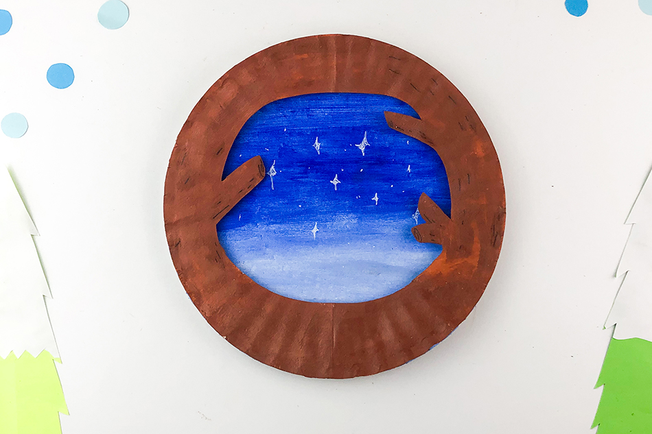 Moving Owl Craft Step 8