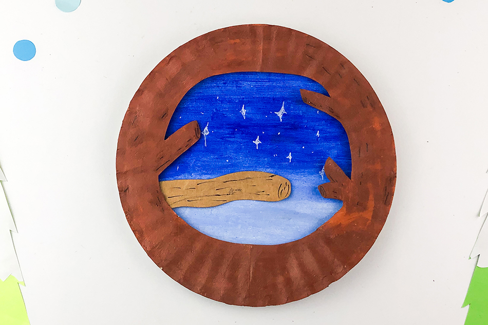 Moving Owl Craft Step 9