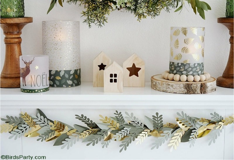 Neutral Farmhouse DIY Christmas Décor Collection by Birds Party Blog