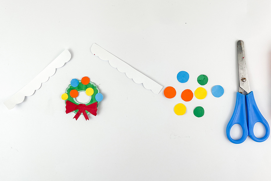 Paper Bag Gingerbread House Step 2