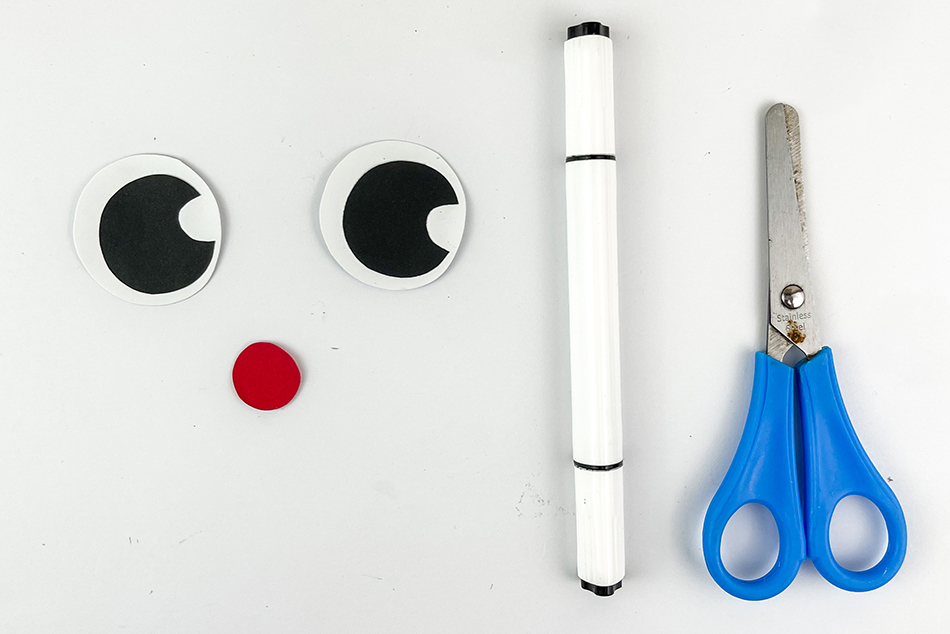 Paper Bag Santa Step 9