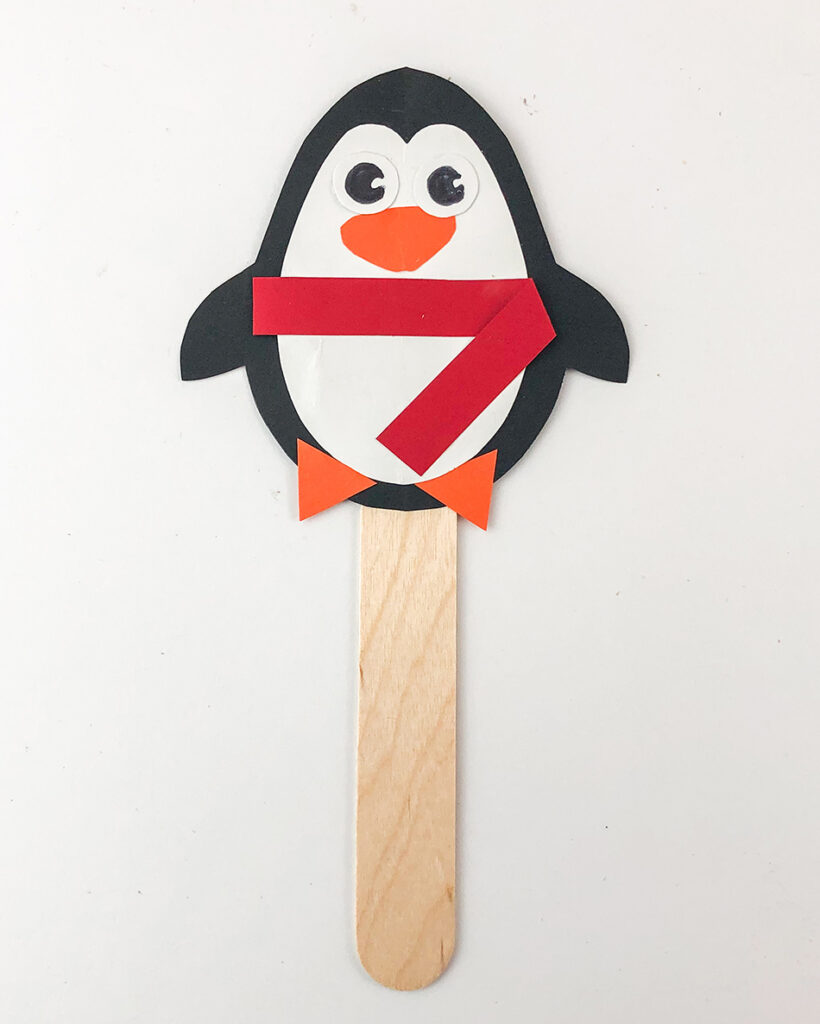 Paper Plate Penguin Igloo Step 9