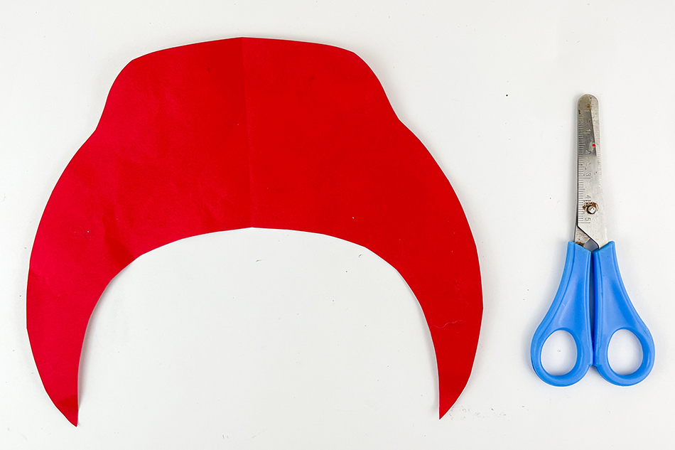 Paper Plate Penguin Step 2