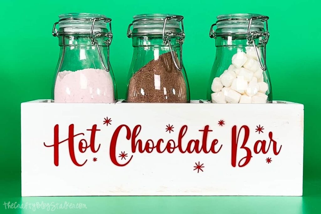 Hot Chocolate Christmas Gift Idea by the Crafty Blog Stalker