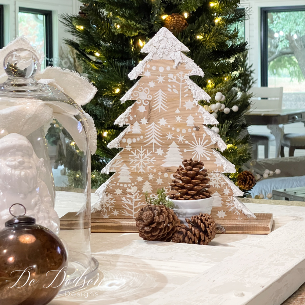 Rustic Wooden Christmas Trees by Do Dodson Designs