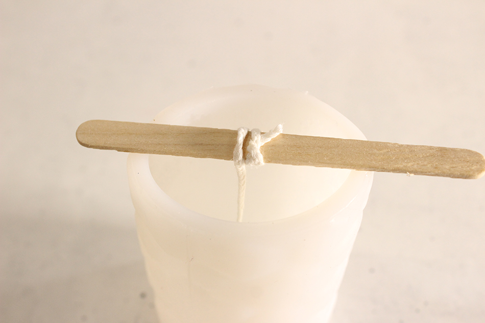 Snowflake Candle Step 3