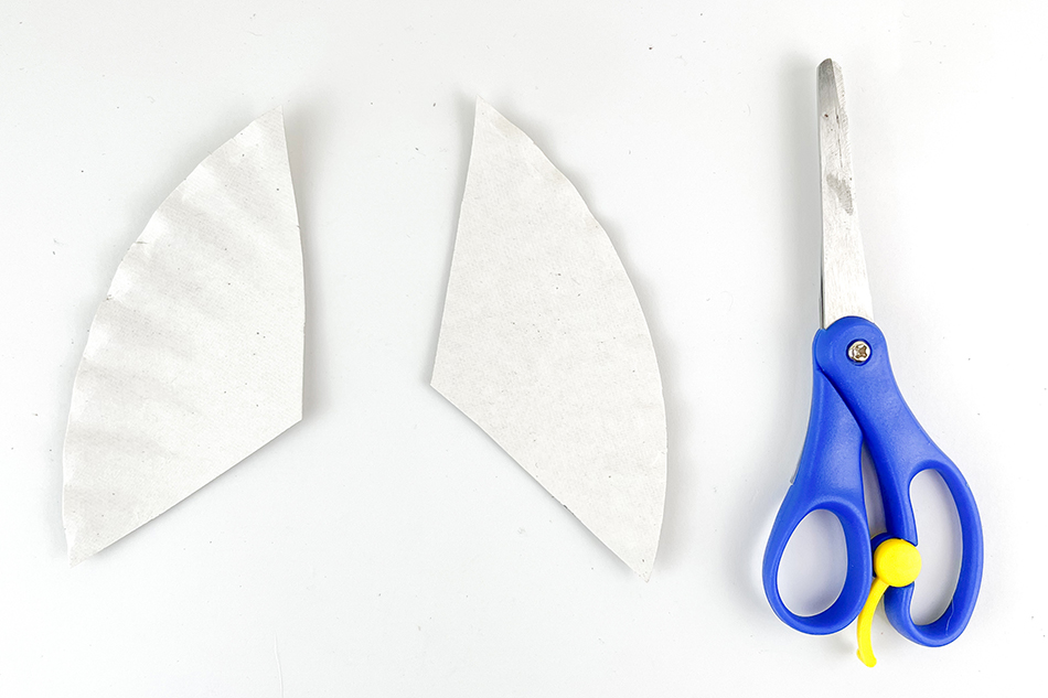 Snowy Owl Popsicle Stick Craft Step 2