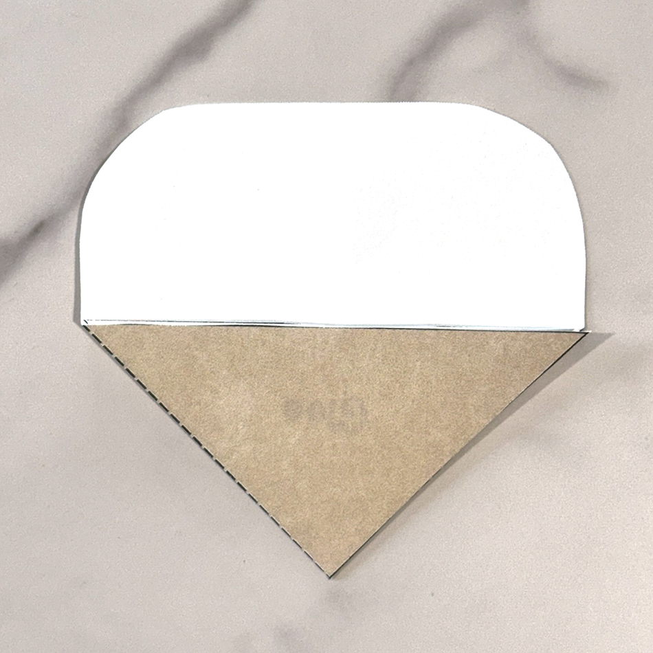 Turkey Bookmark corner Step 1