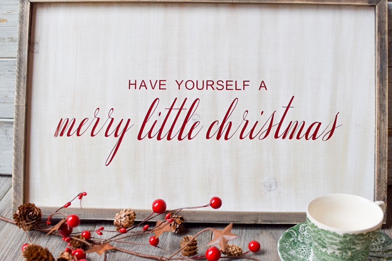 Vinyl Wood Free Christmas SVG by Maj Hoff Takes a Wife
