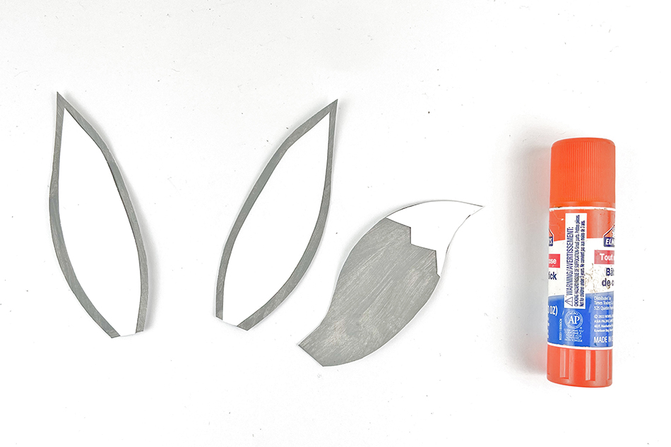 Winter Arctic Fox Popsicle Stick Craft Step 3