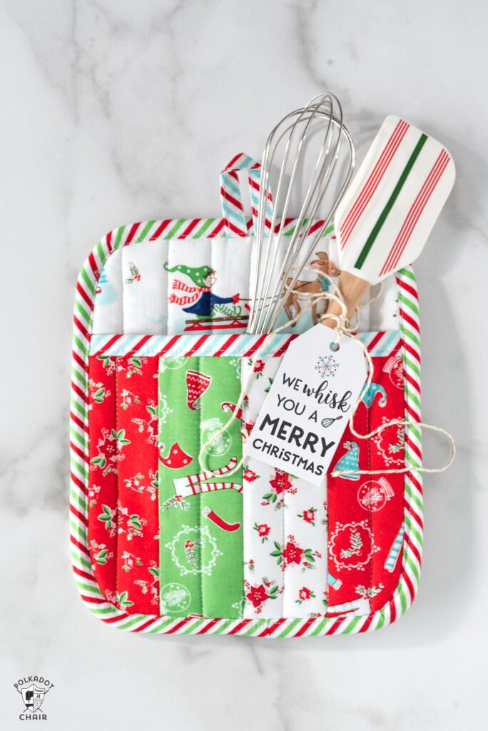 ree Printable Christmas Baking Gift Tags by Polka Dot Chair
