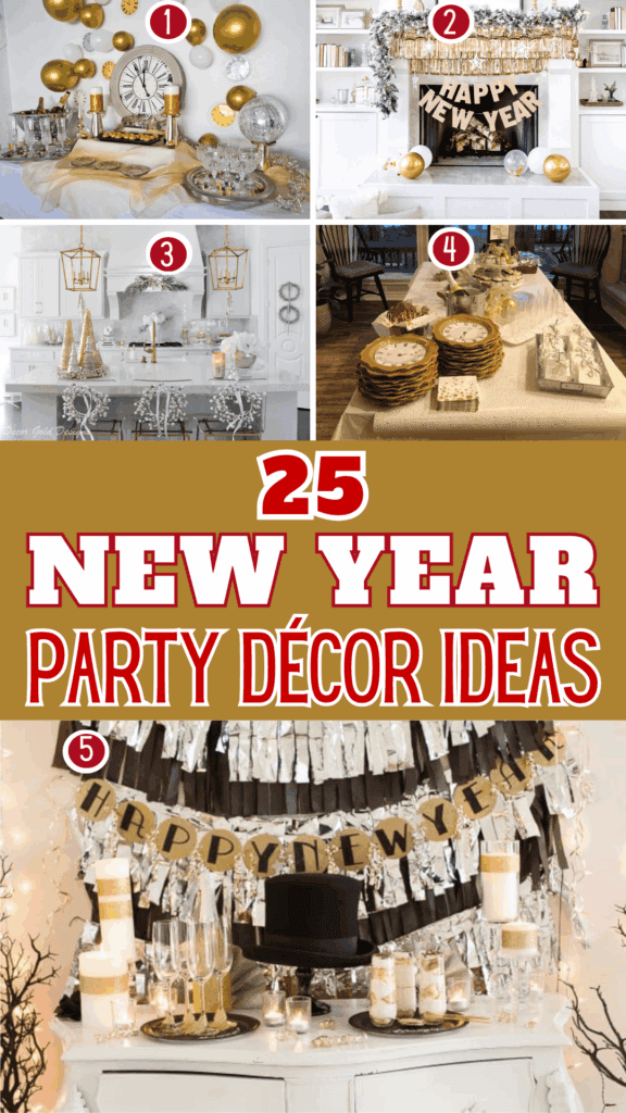 25 New Year Party Decor Ideas