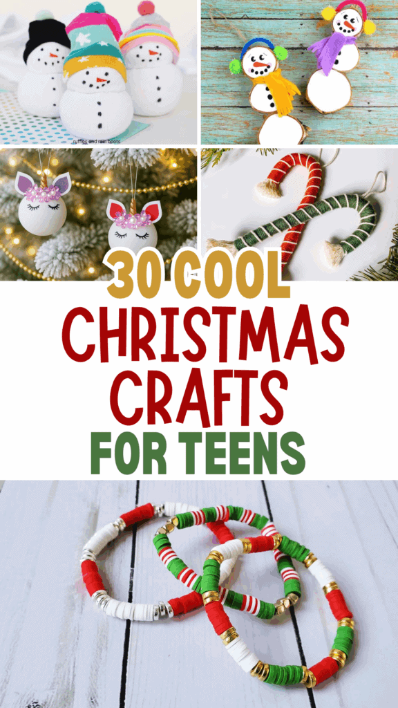 30 Cool Christmas Crafts for Teens