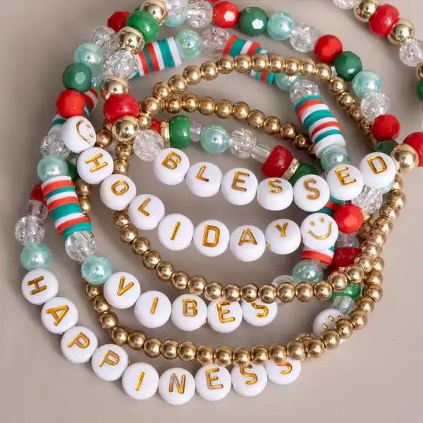 Christmas Bead Jewelry Design Ideas by Jewelry Made by Me