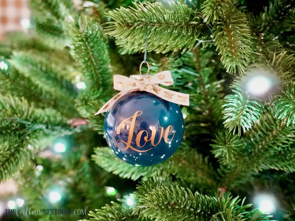 Classy Dollar Tree Ornaments by The Latina Next Door