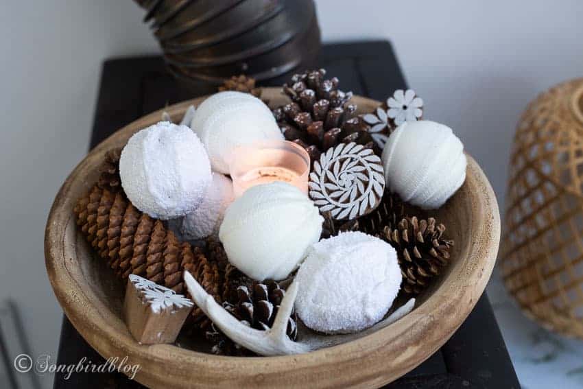 DIY Snowball Tutorial by Song Bird Blog