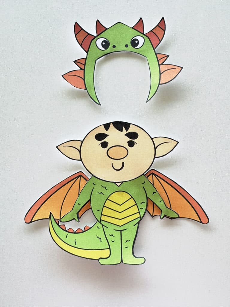 Disguise an Elf Dragon Step 3