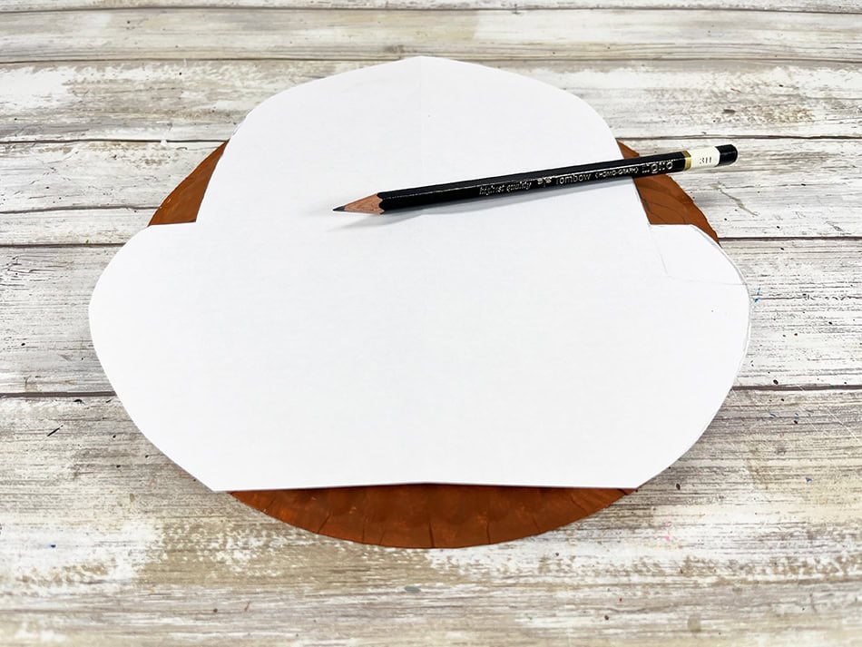 Dollar Store Paper Plate Moose Step 6