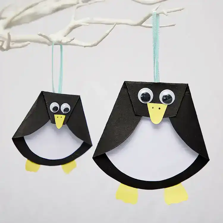 Folded Penguin Decoration by Baker Ross