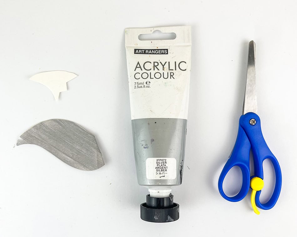 Hopping Arctic Paper Cup Fox Craft Step 9