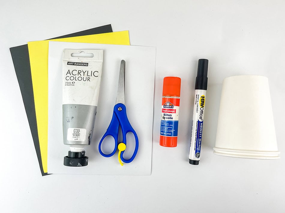 Hopping Paper Cup Owl Craft Materials