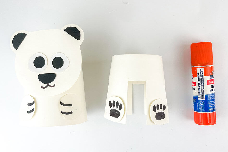 Hopping Polar Bear Step 7