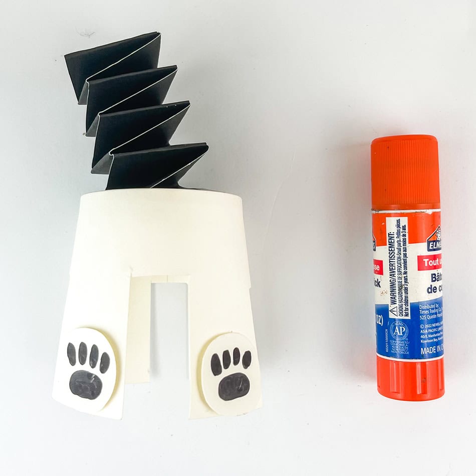 Hopping Polar Bear Step 8