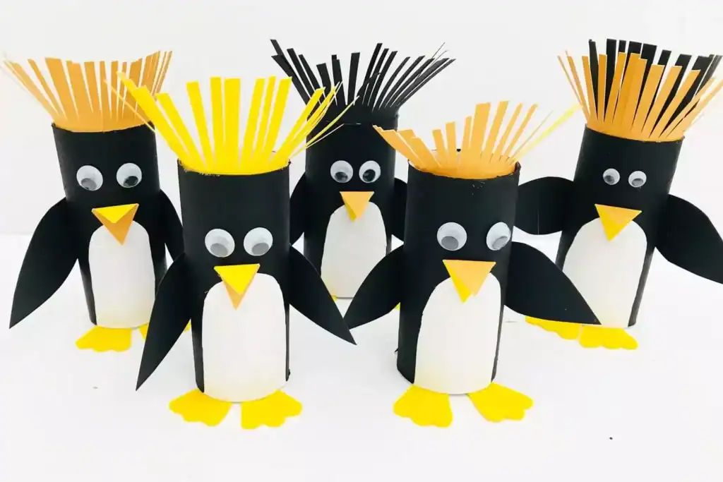 Loony Penguin Craft by Mas and Pas