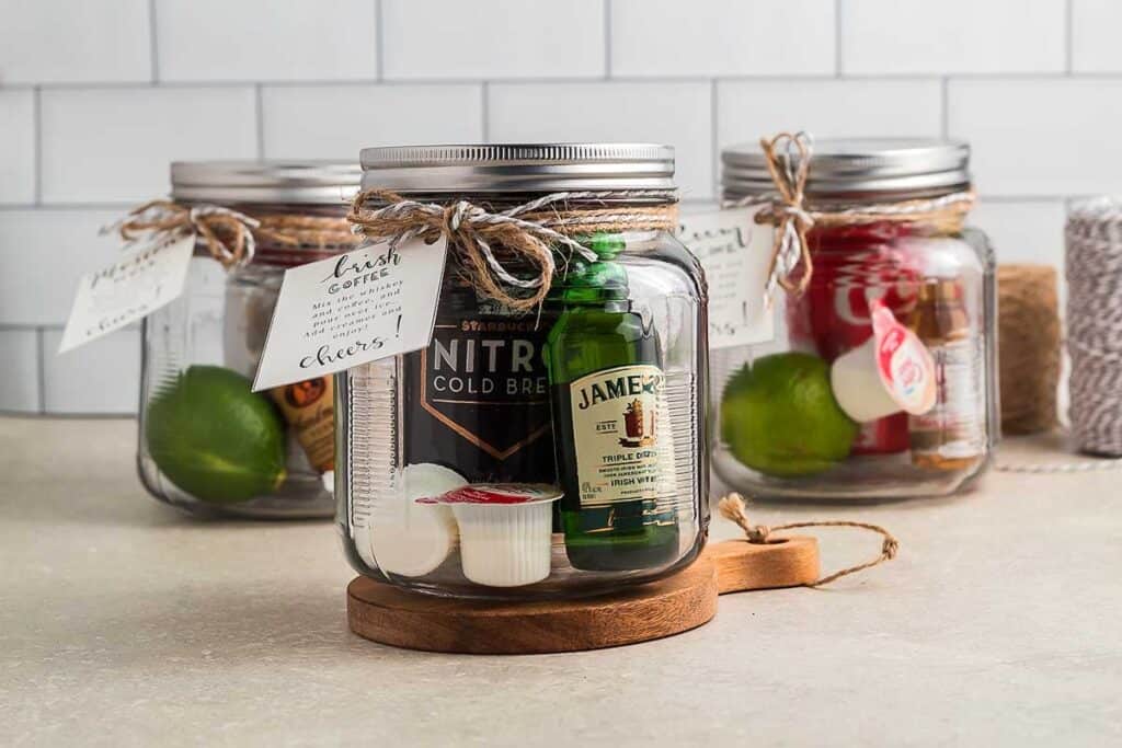 Mason Jar Cocktail Gift Sets by XOXO Bella