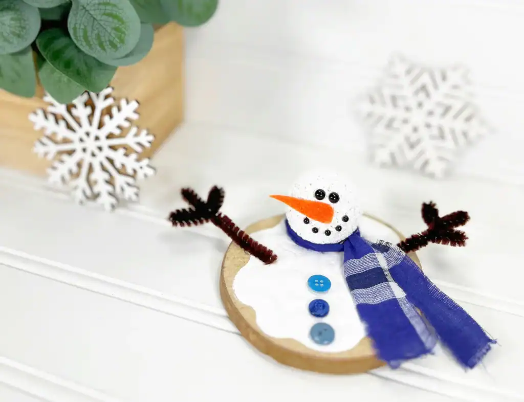 Melting Snowman Craft by Single Girls DIY
