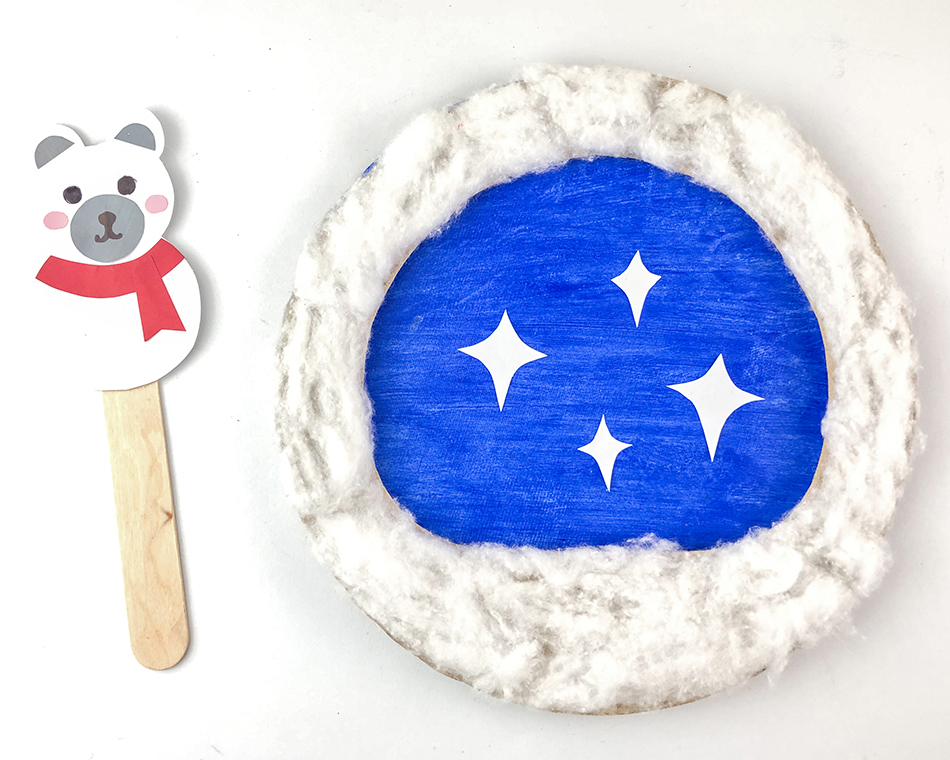 Moving Polar Bear Step 11