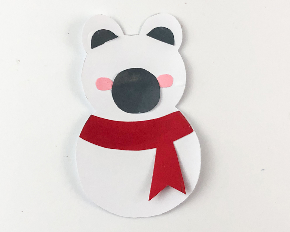 Moving Polar Bear Step 8