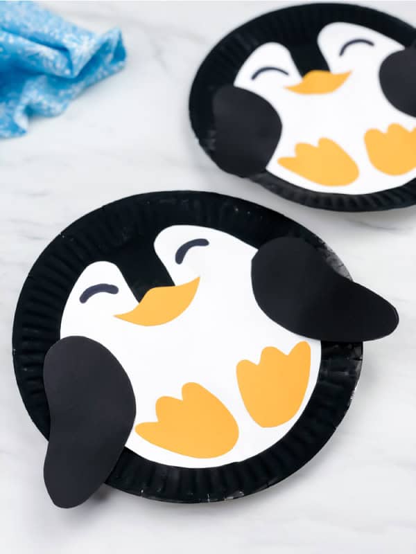 Paper Plate Penguin Craft by Simple Everyday Mom