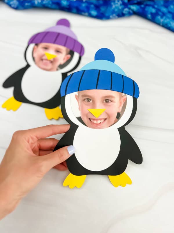Penguin Photo Craft by Simple Everyday Mom