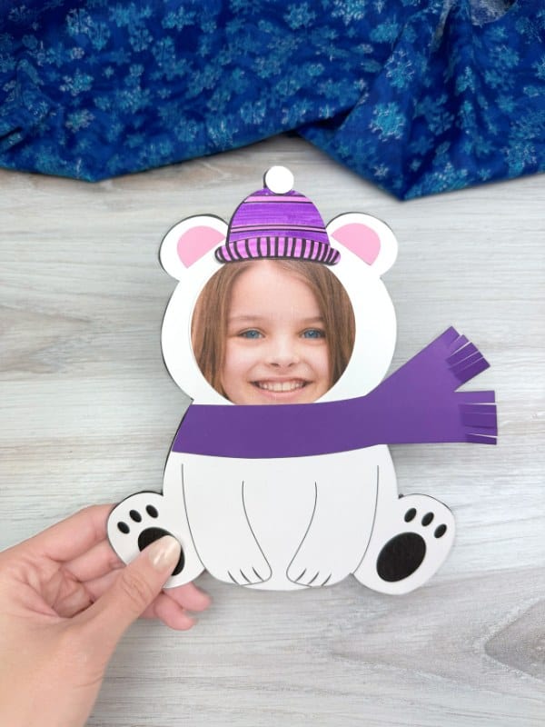 Polar Bear Photo Craft by Simple Everyday Mom