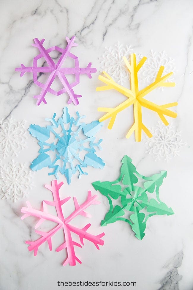 Snowflake Templates by the Best Ideas for kids