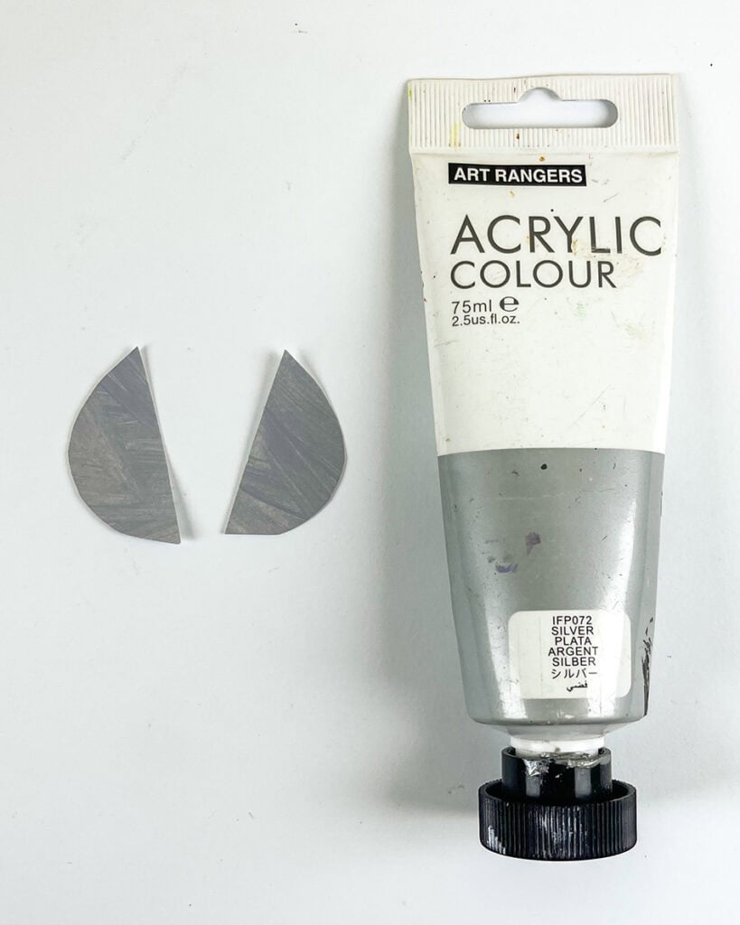 Snowy Owl Handprint Craft Step 9