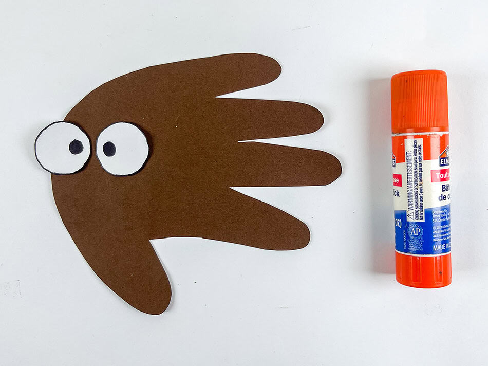 Walrus Handprint Craft Step 3