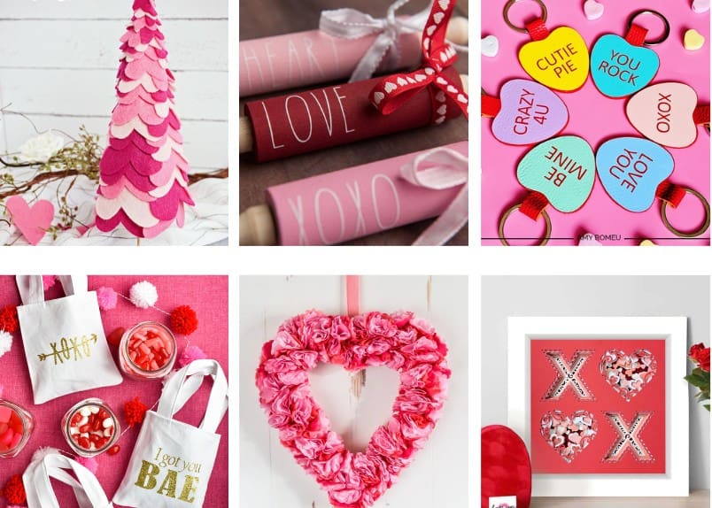 Cricut Valentines Crafts